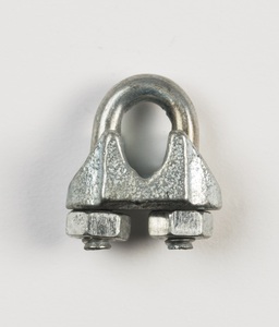 WIRE ROPE CLIPS ZINC 1/2